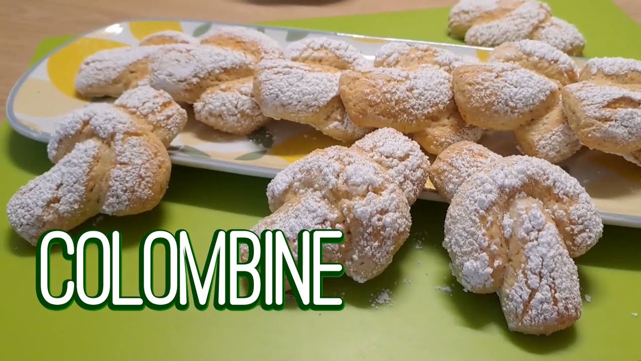 Colombine di Pasqua | Biscotti morbidi allo yogurt | Ricetta semplice