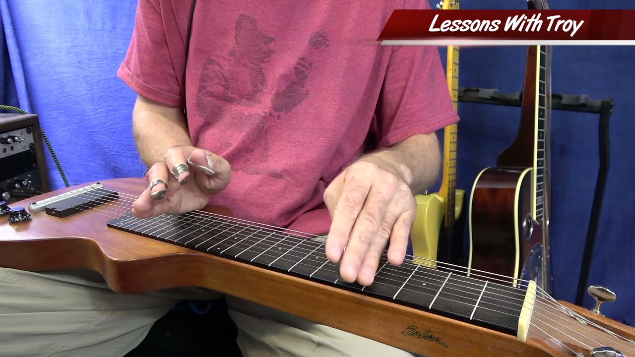 Sleepwalk - Sliding Harmonic Lick - C6 Lapsteel Lesson