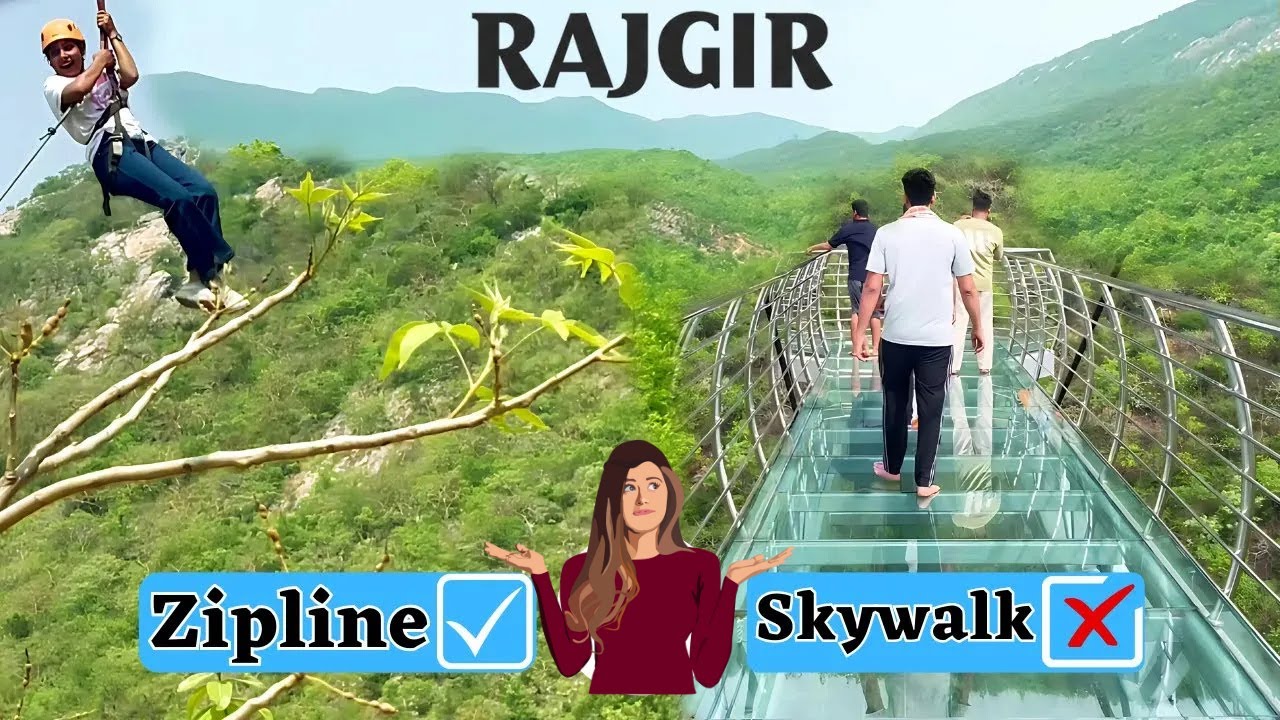 Rajgir Wildlife Safari | Zipline & Glass Bridge Bihar