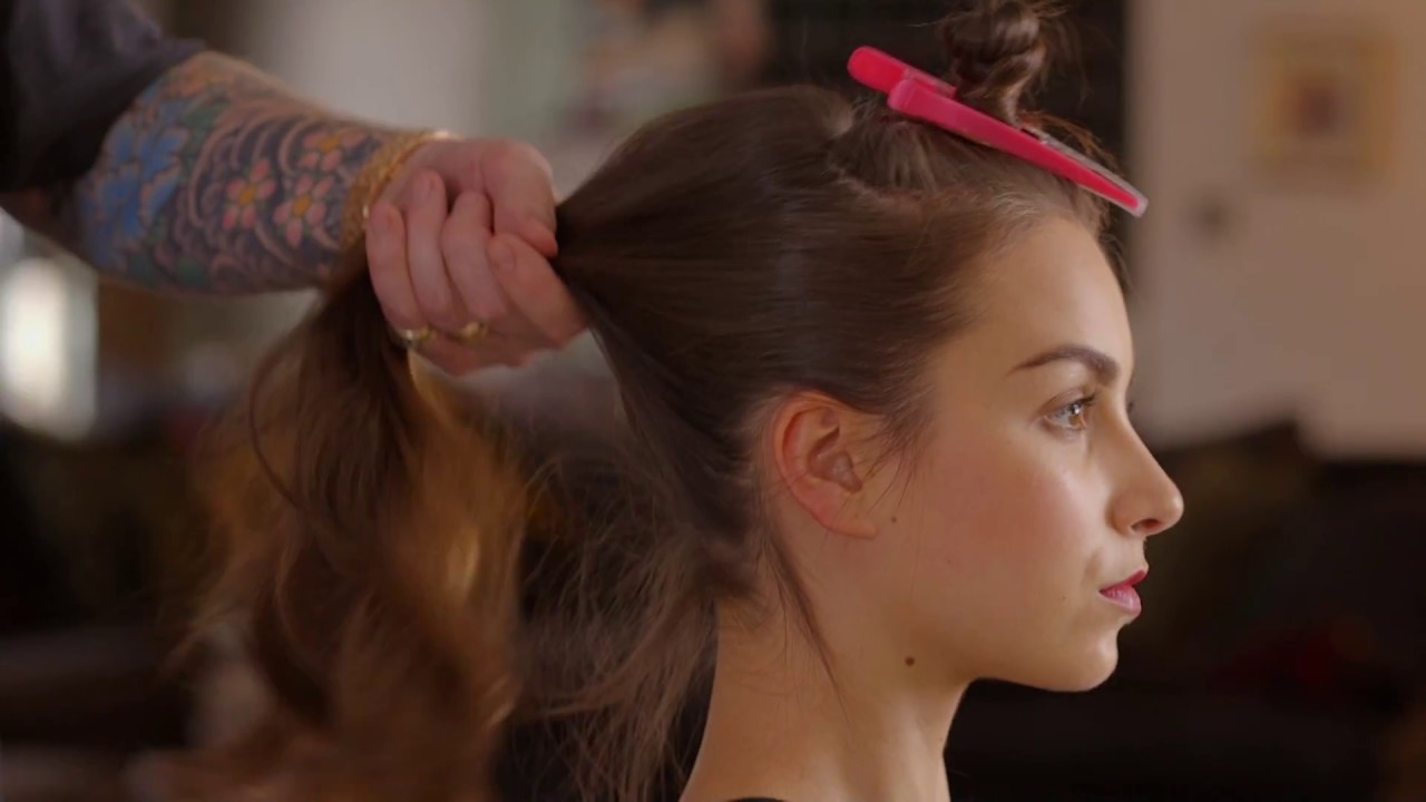 How To: Pony with a Quiff Fringe | Lee Stafford