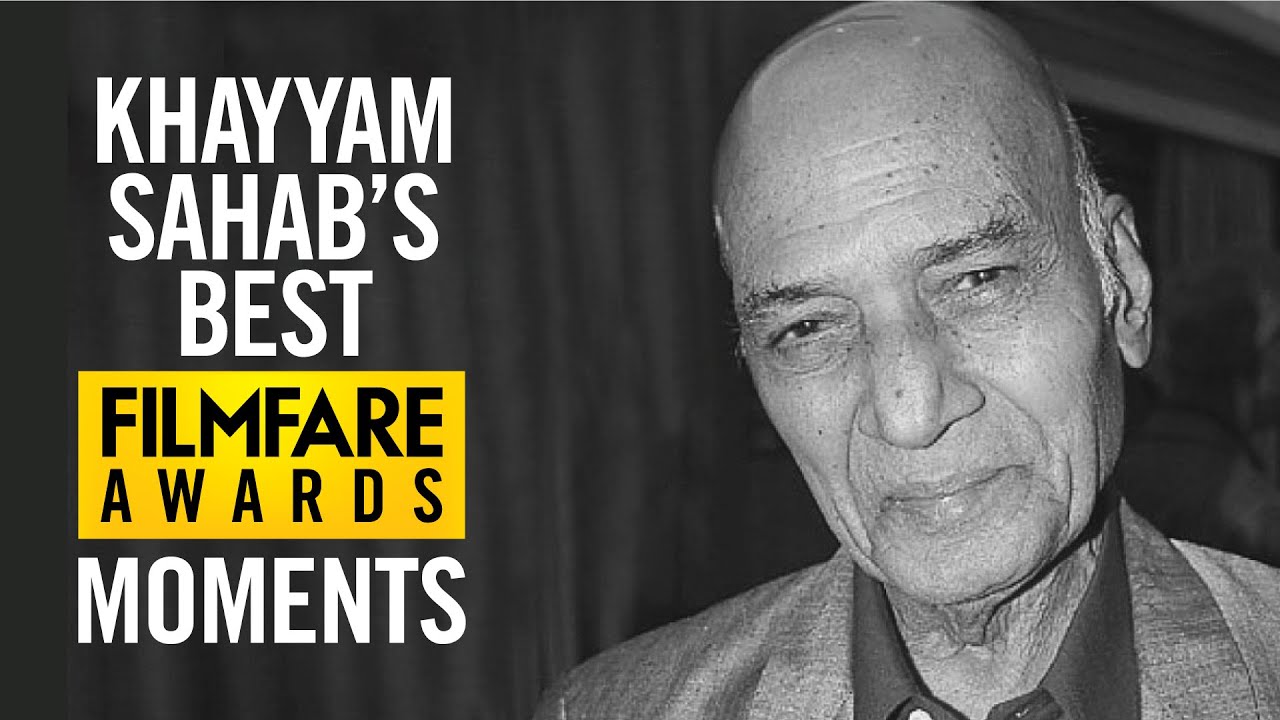 Khayyam Sahab's Award Winning Speech | Filmfare Awards | Life Time Achievement Award | Throwback