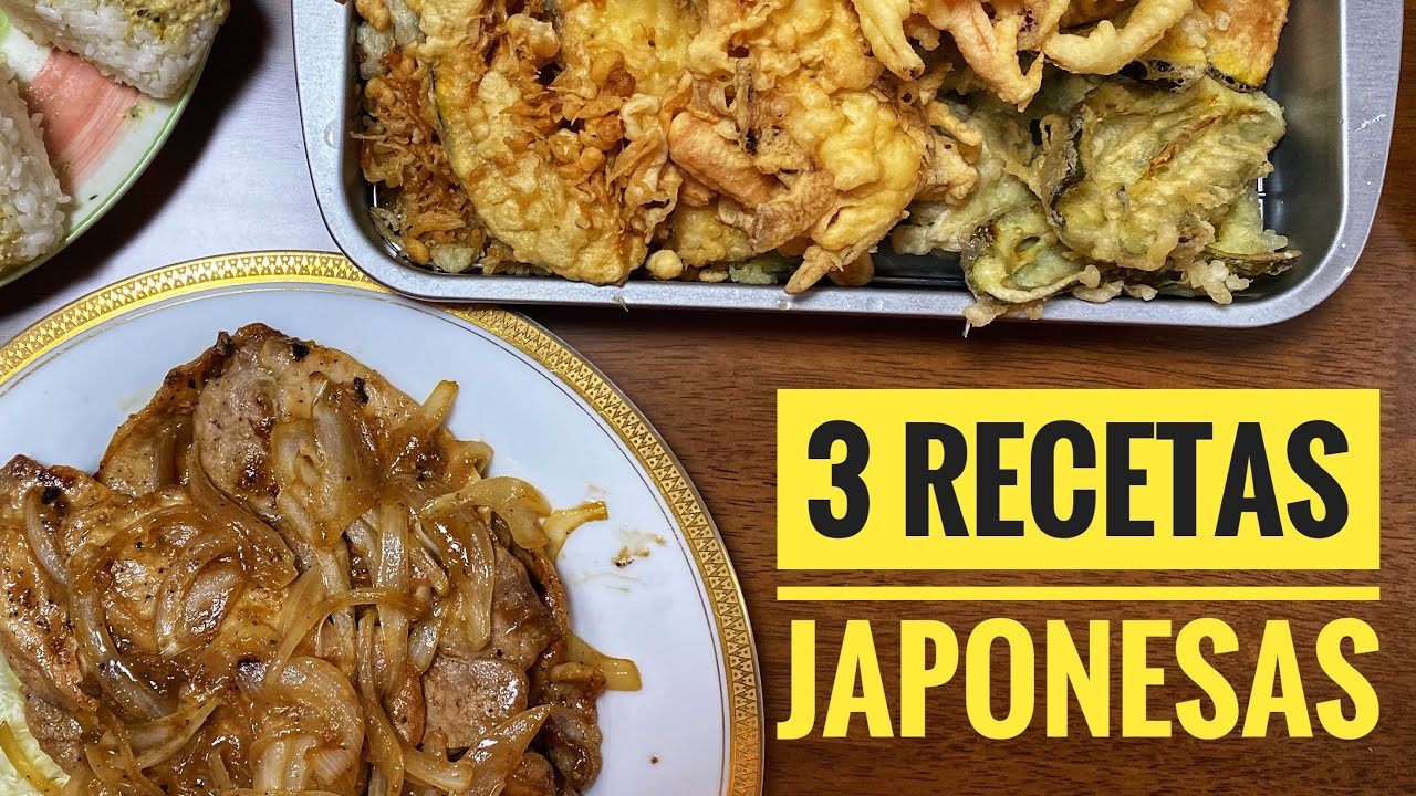 🍙 COCINAMOS 3 Platos JAPONESAS FACILES  [sin productos importados]