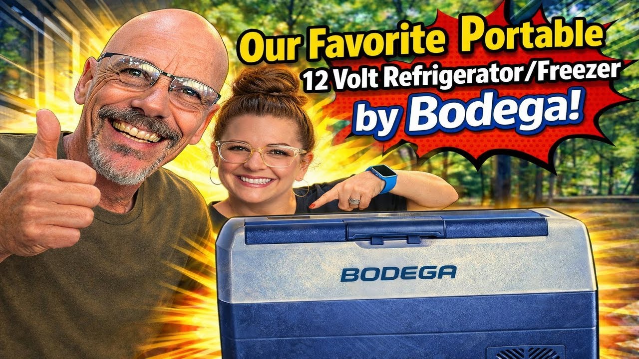 Наш любимый портативный 12-вольтовый холодильник/морозильник от Bodega!