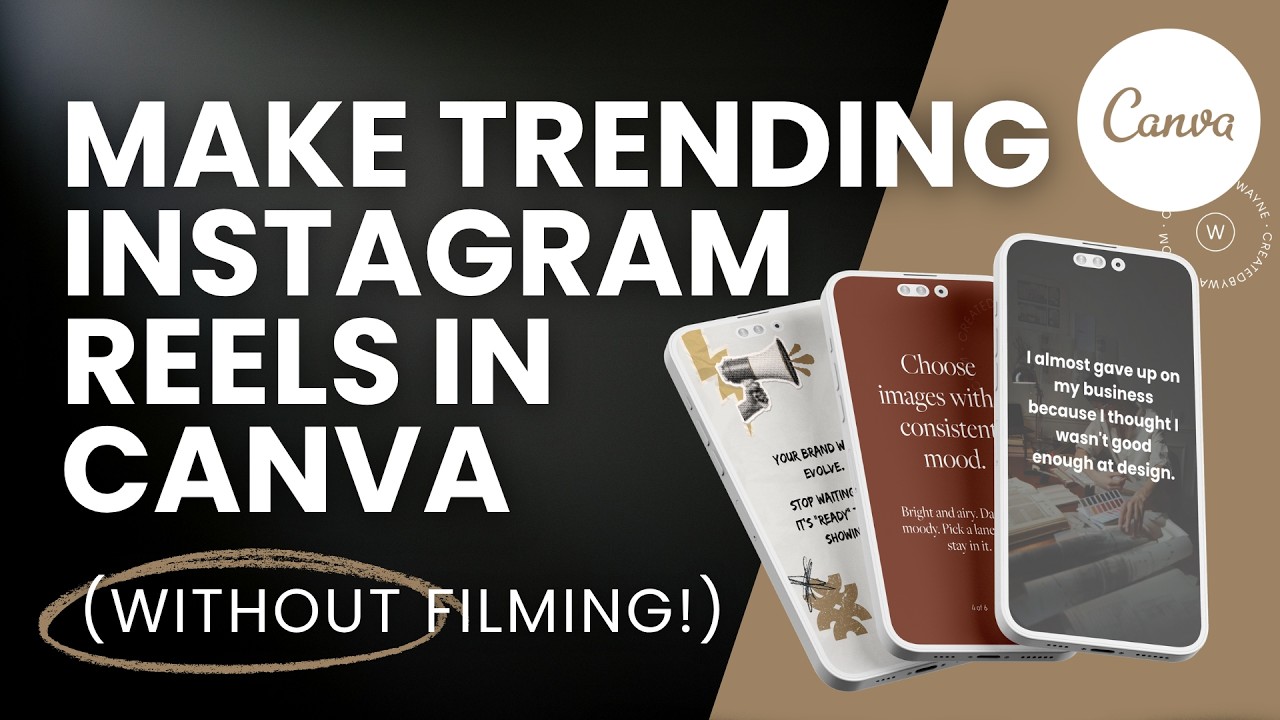 Создавайте популярные ролики для Instagram в Canva (без съёмки!)