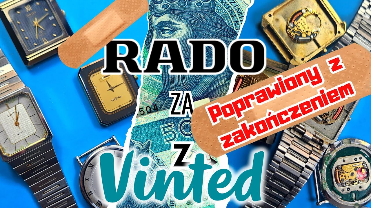 RADOść czy Smutek? Kupiłem zestaw uszkodzonych zegarków z Vinted Zyskałem czy Straciłem Pieniądze