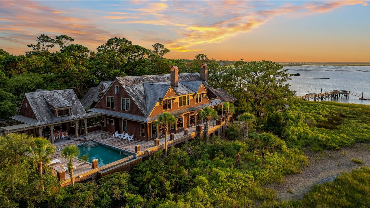 Stunning Riverfront Compound in Luxurious Kiawah Island ~ 108 Salthouse Lane, Kiawah Island, SC