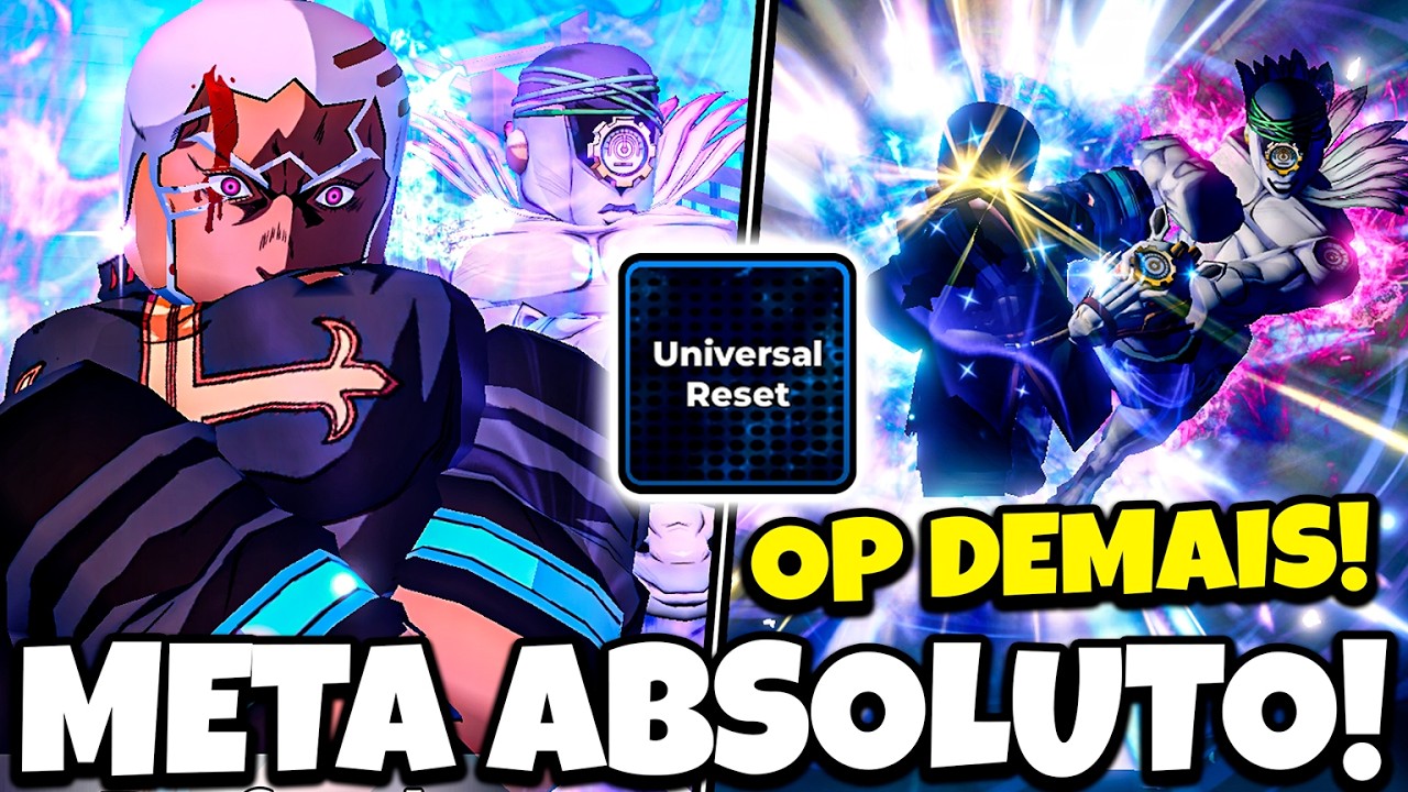 ESSE É O PODER DO PUCCI MADE IN HEAVEN NA NOVA UPDATE DE JOJO DO ANIME CRUSADERS DO ROBLOX