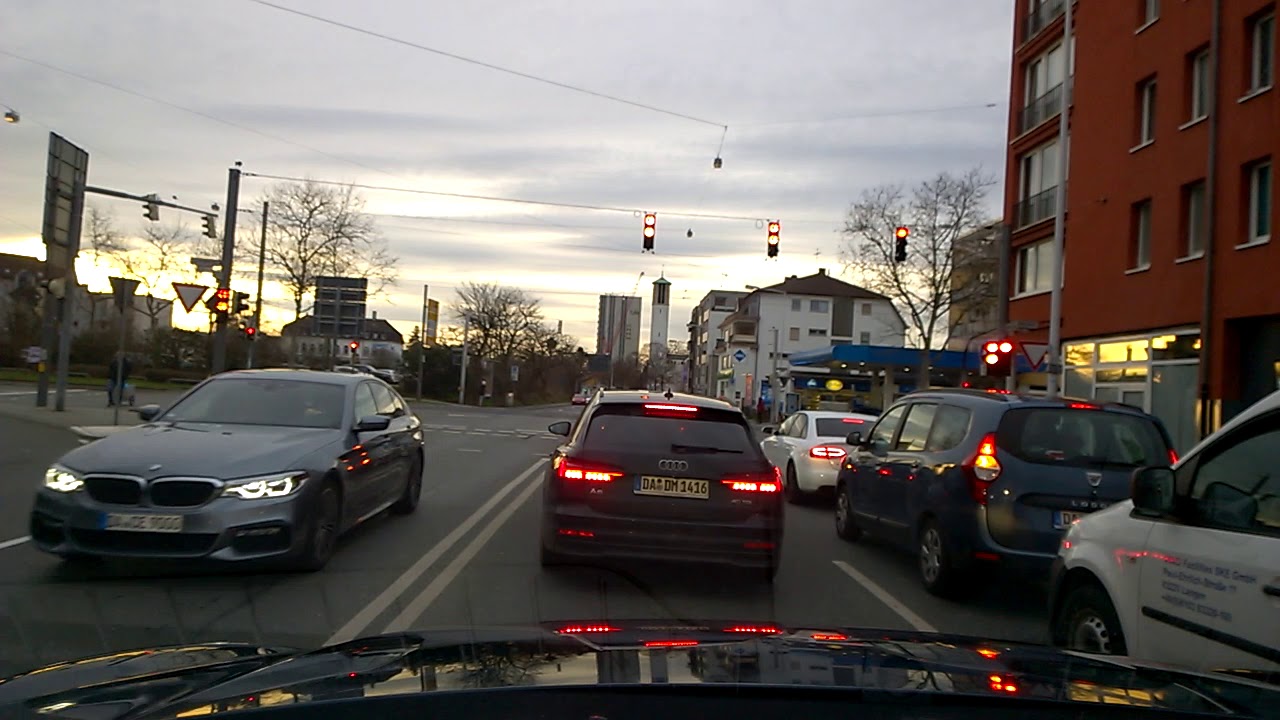 Germany Route Darmstadt - City - Eberstadt - 0124