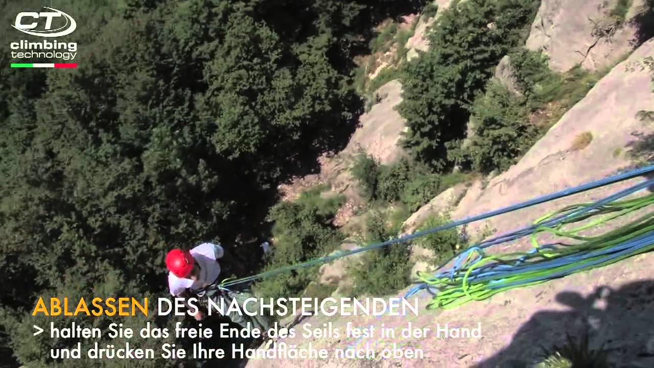 ALPINE UP (Deutsch) Innovativ Sicherungsgerät/Abseilgerät von Climbing Technoloy