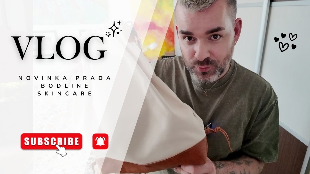 VLOG | Novinka od Prada, Nový batoh, knihy, vinil a mikča