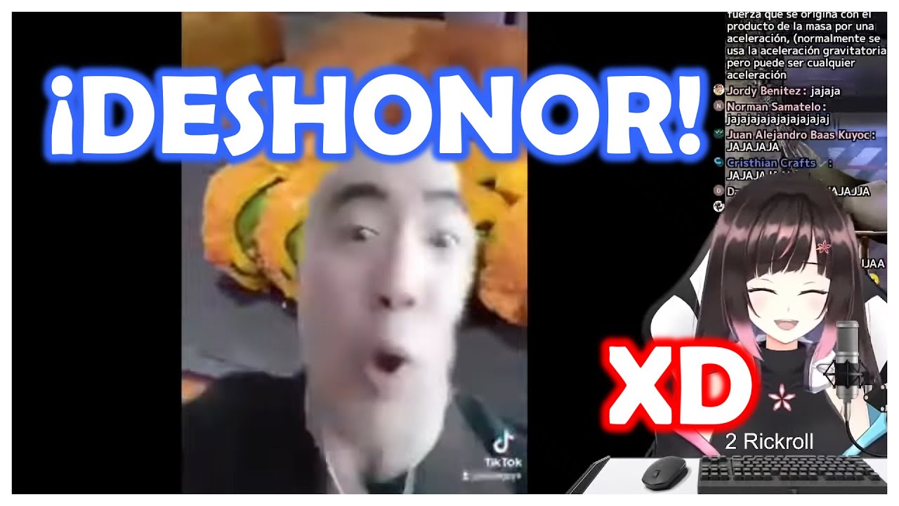 Hana reacciona AL VICHO - DESHONOR