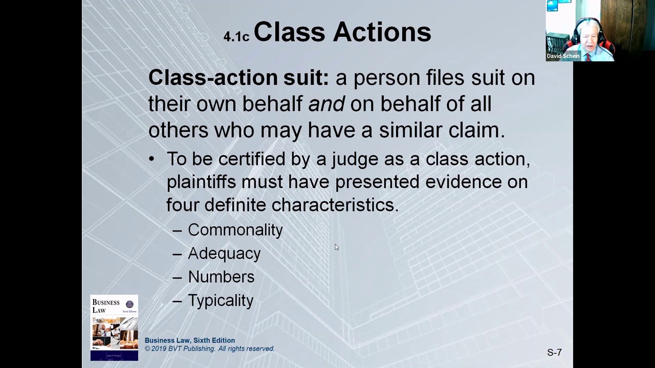 Navient Case and Class Action Lawsuits (Business Law 101 #17)