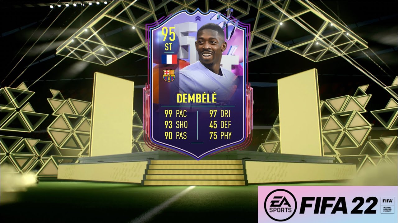 FUT FANTASY DEMBELE REVIEW | 95 FUT FANTASY OUSMANE DEMBELE PLAYER REVIEW | FIFA 22 ULTIMATE TEAM