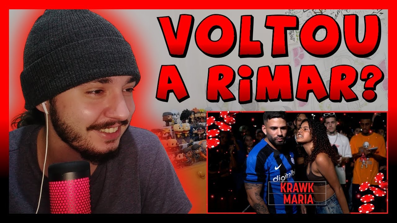 O RETORNO?🔥 | KRAWK x MARIA | 84ª BATALHA DA NORTE | REACT BAUEB