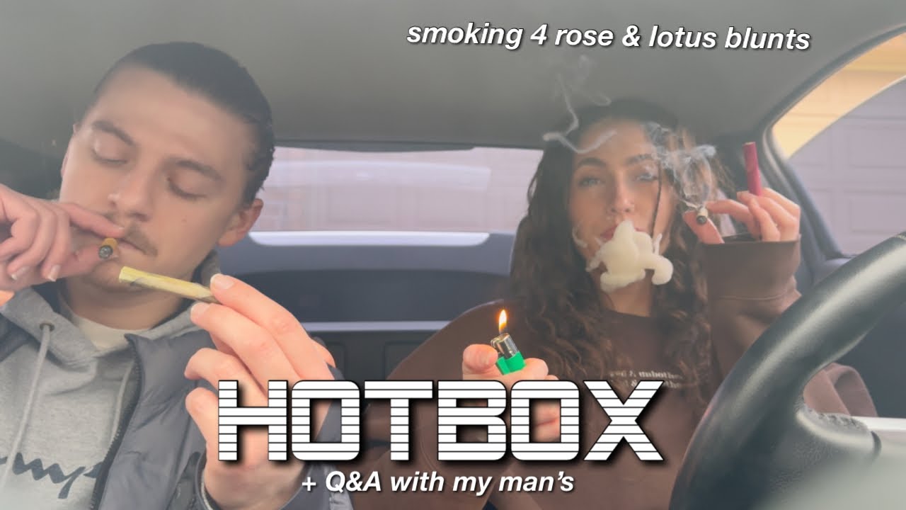 HOTBOXING 4 ROSE BLUNTS + Q & A with my bf ft.Bluum