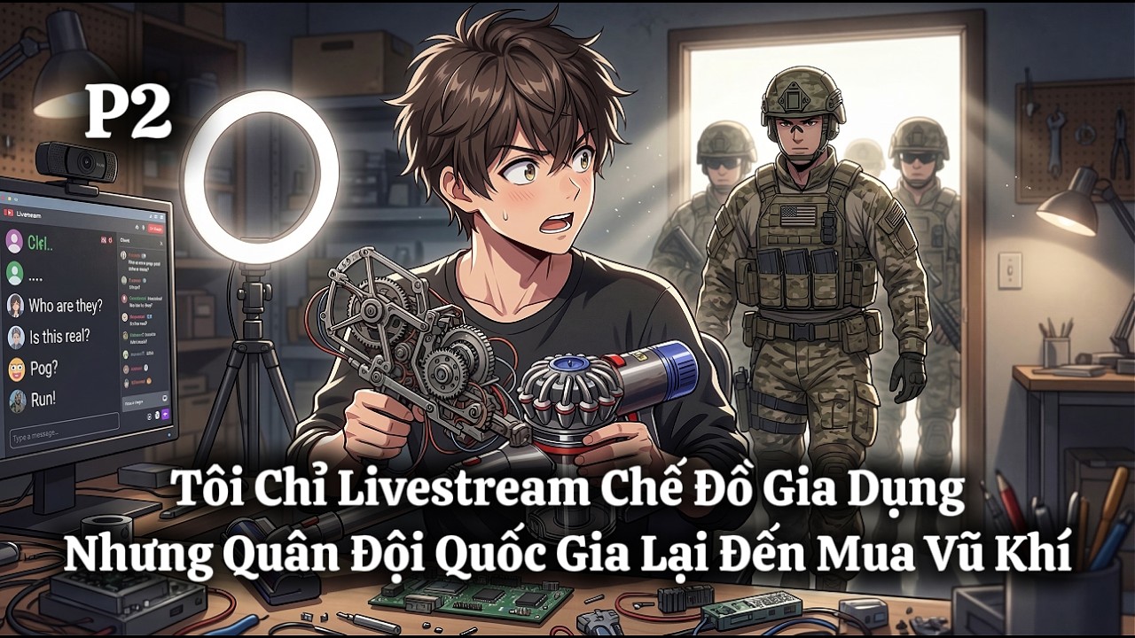 Tôi Livestream Chế Đồ Gia Dụng, Nhưng Quân Đội Quốc Gia Lại Đến Mua Vũ Khí | P2