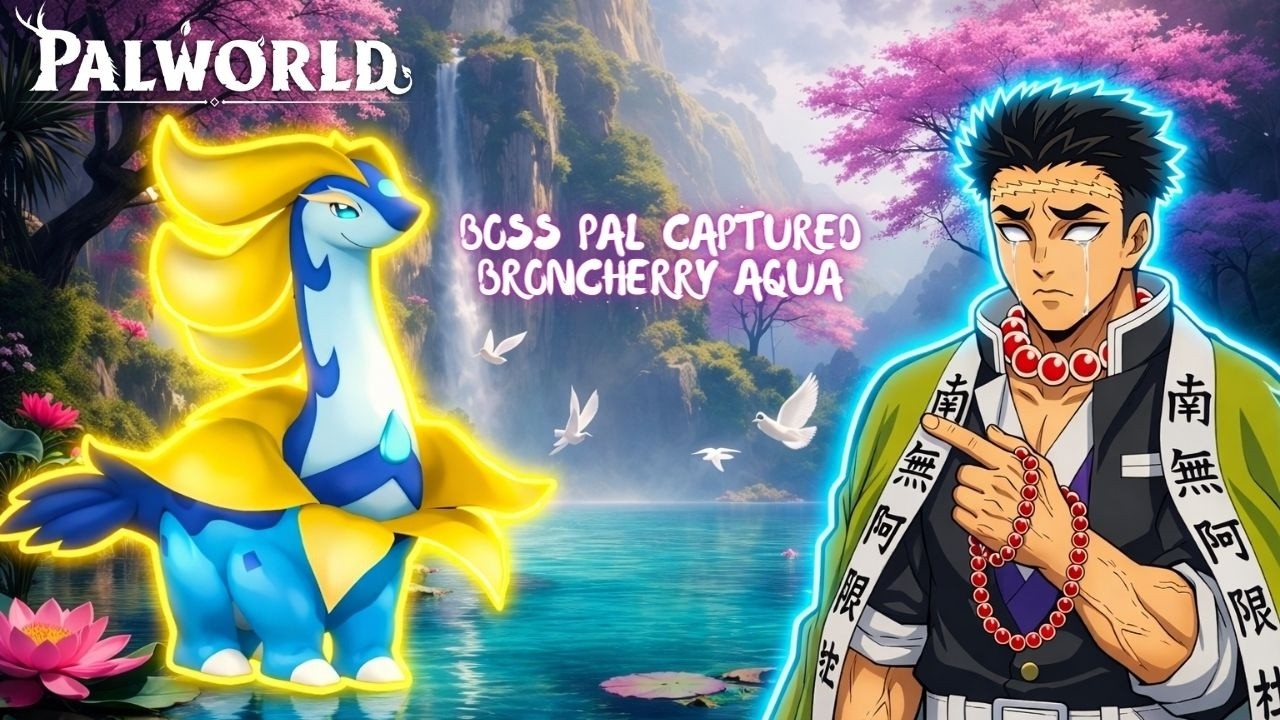 🍿🍿 Boss Hunt Ep. 16  ||  The WATER GIANT! 🌊🦖 How to Catch Broncherry Aqua Boss in Palworld! 🍿🍿