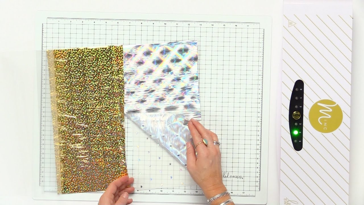 Heidi Swapp Shares How To Use MINC Foil Transfer on Vellum | Scrapbook.com