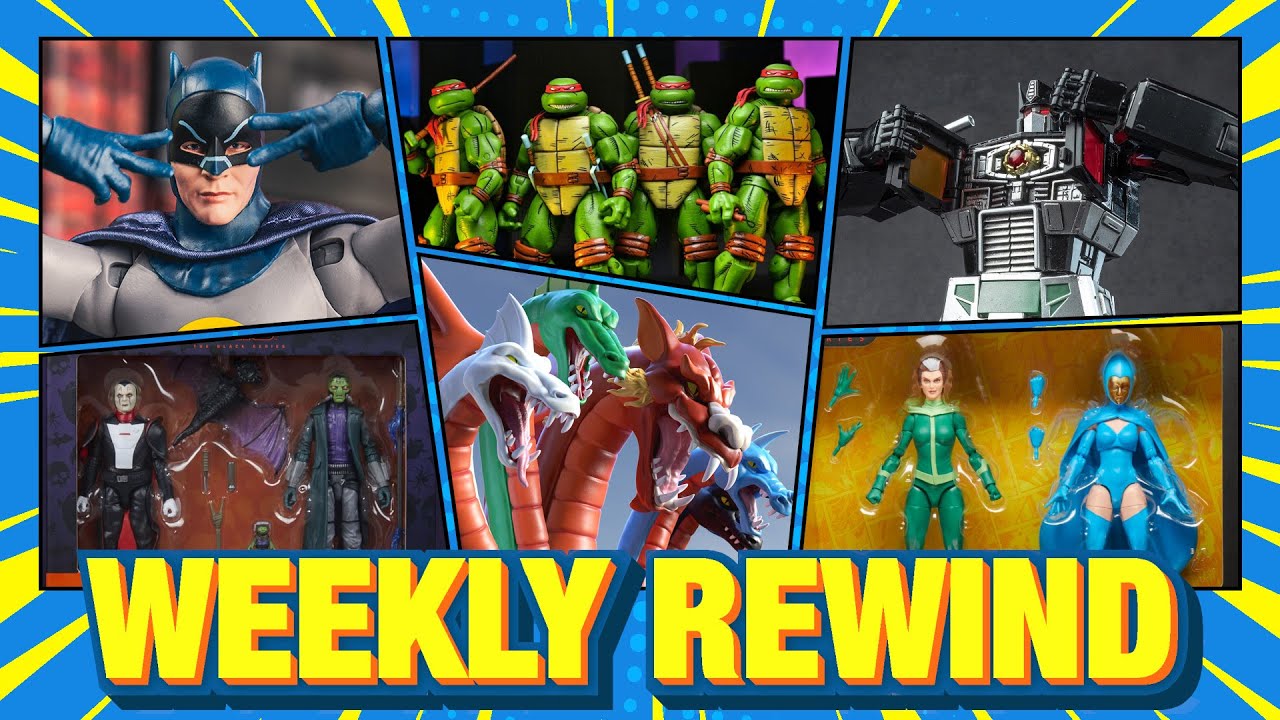 Weekly Rewind! Ep30: Marvel Legends Star Wars G.I. Joe Dungeons & Dragons TMNT DC Garfield more!