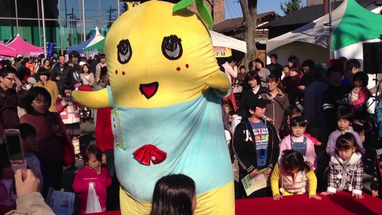 2012年　志木市民まつりでのふなっしー　知名度低かった頃
