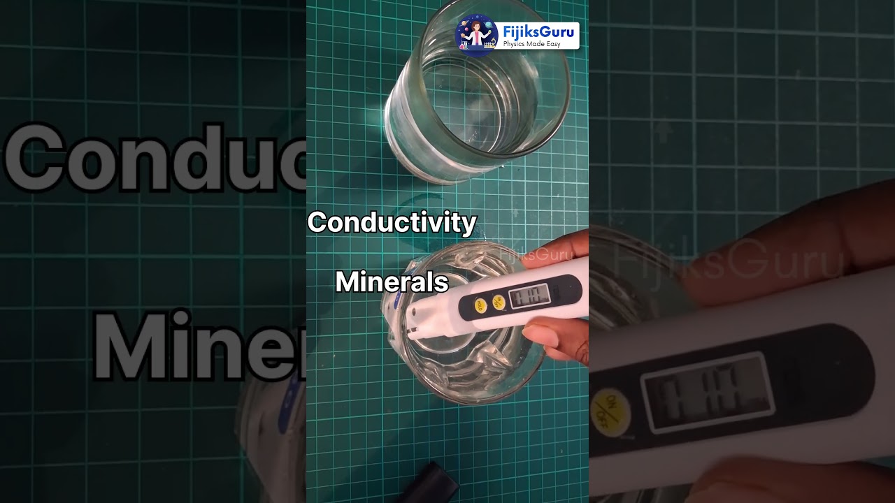 Принцип работы TDS-метра