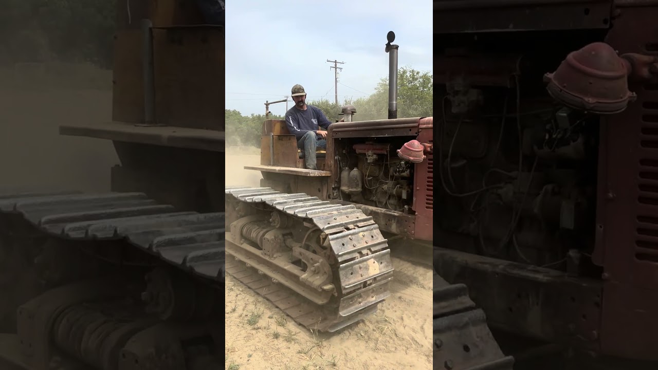 Running the International Td14 #newchannel #farmingtraditions #farmequipment #viral #crawler