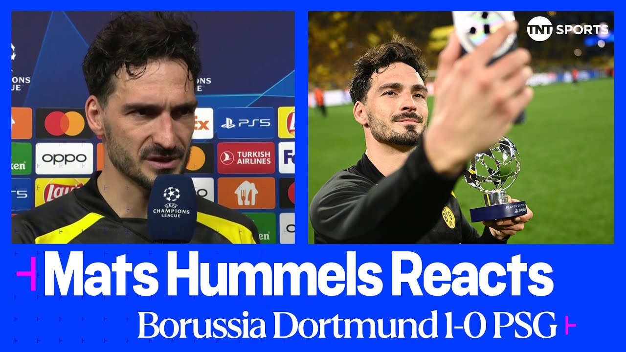 &ldquo;IT'S ALWAYS A DANGER&rdquo; | Mats Hummels | Dortmund 1-0 PSG | UEFA Champions League