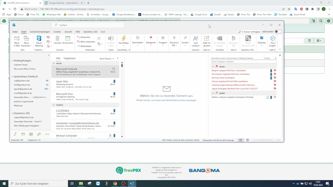 Themenreihe FreePBX/Asterisk-Teil 4.12.1. Zeitsteuerung über Kalender