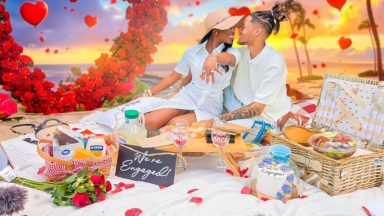 OUR ROMANTIC ENGAGEMENT PICNIC!