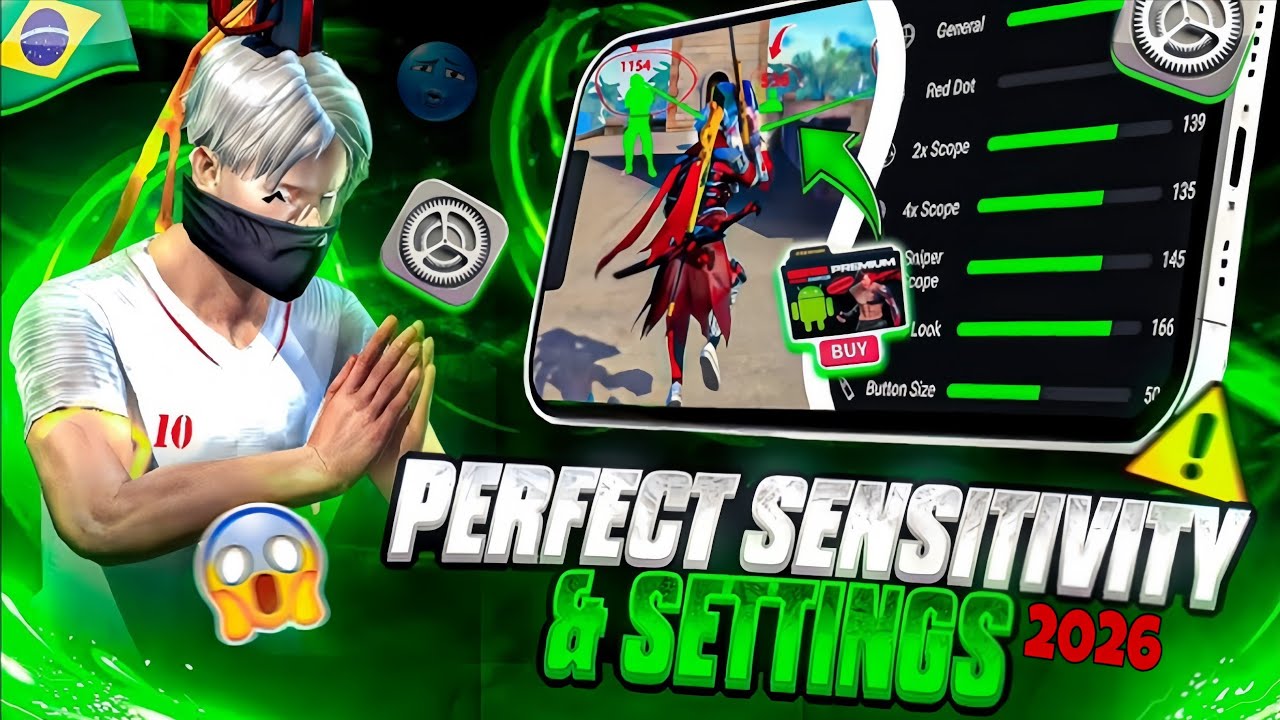 HOW TO MAKE YOUR OWN SENSITIVITY IN 2026🤯| BEST HEADSHOT SENSI FOR ALL DEVICES 🔥