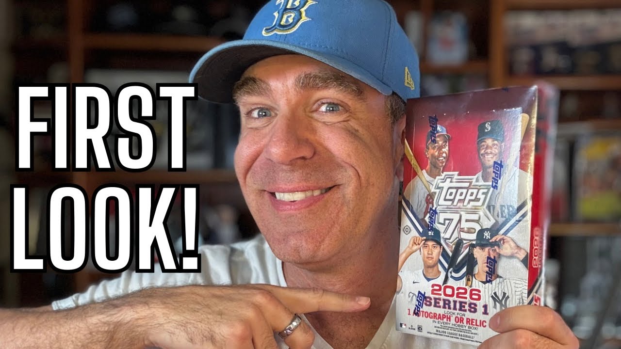 WORLD PREMIERE 2026 Topps Series One Hobby Box!
