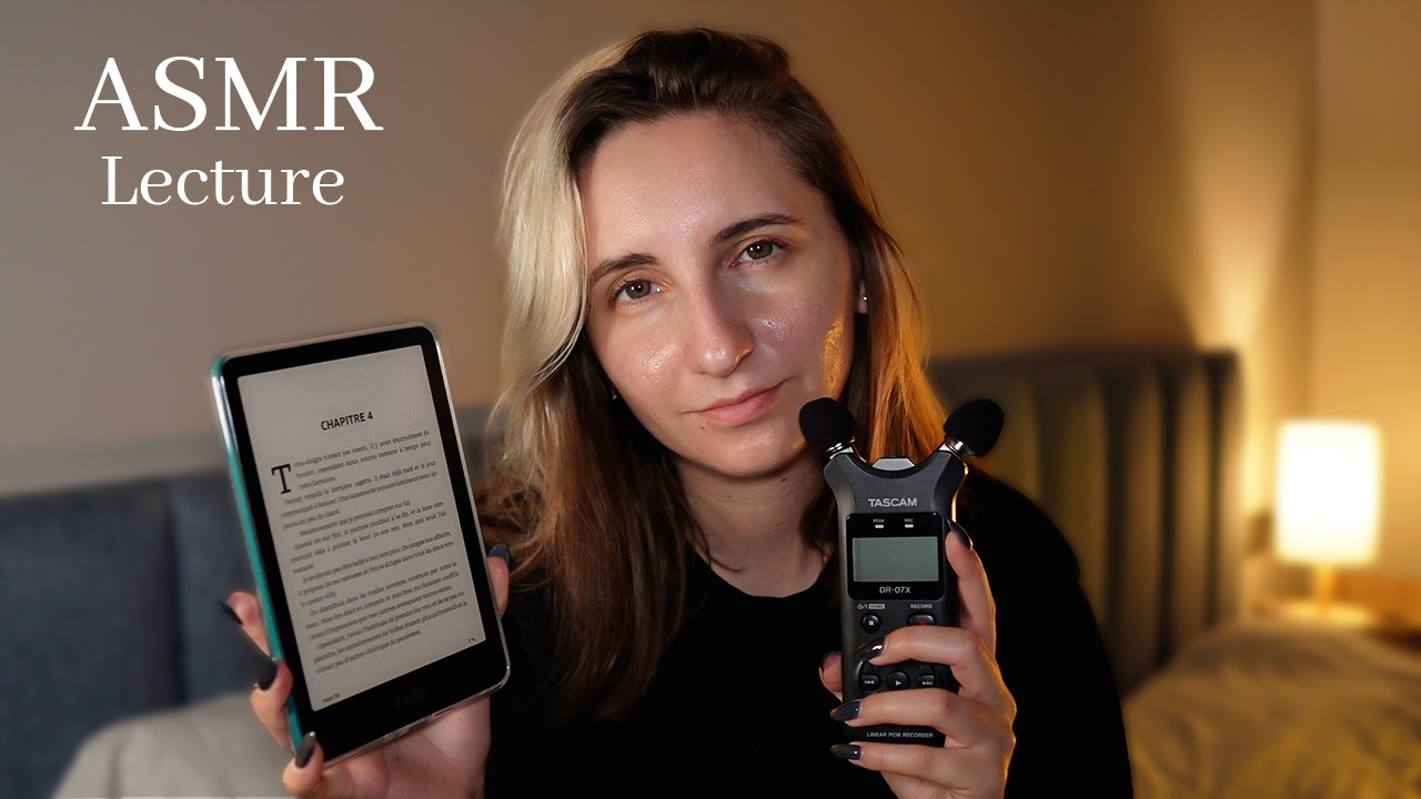 ASMR Lecture parfaite pour dériver petit à petit... (2H+ 😴)
