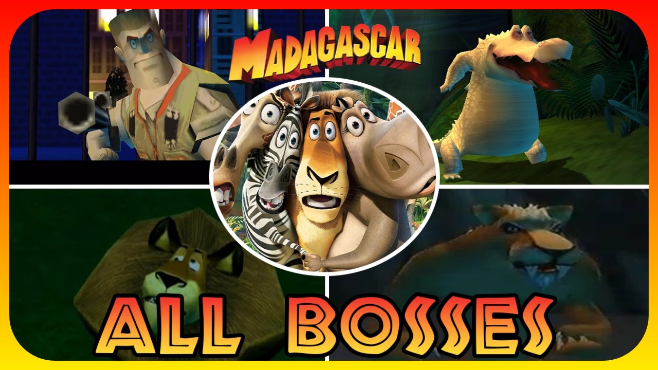 Madagascar All Bosses (GC, PS2, Xbox, PC)