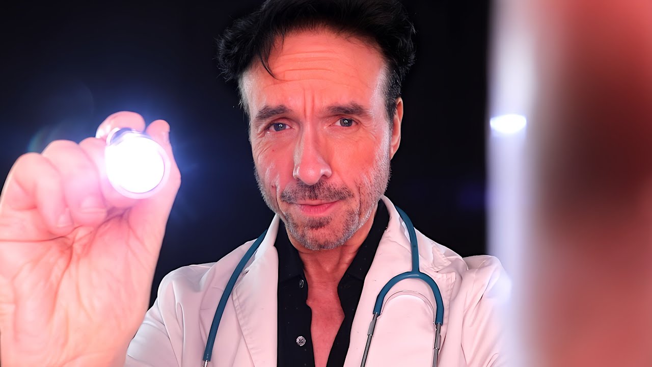 Asmr Cranial Nerve Exam - Eyes Closed, Heart Open