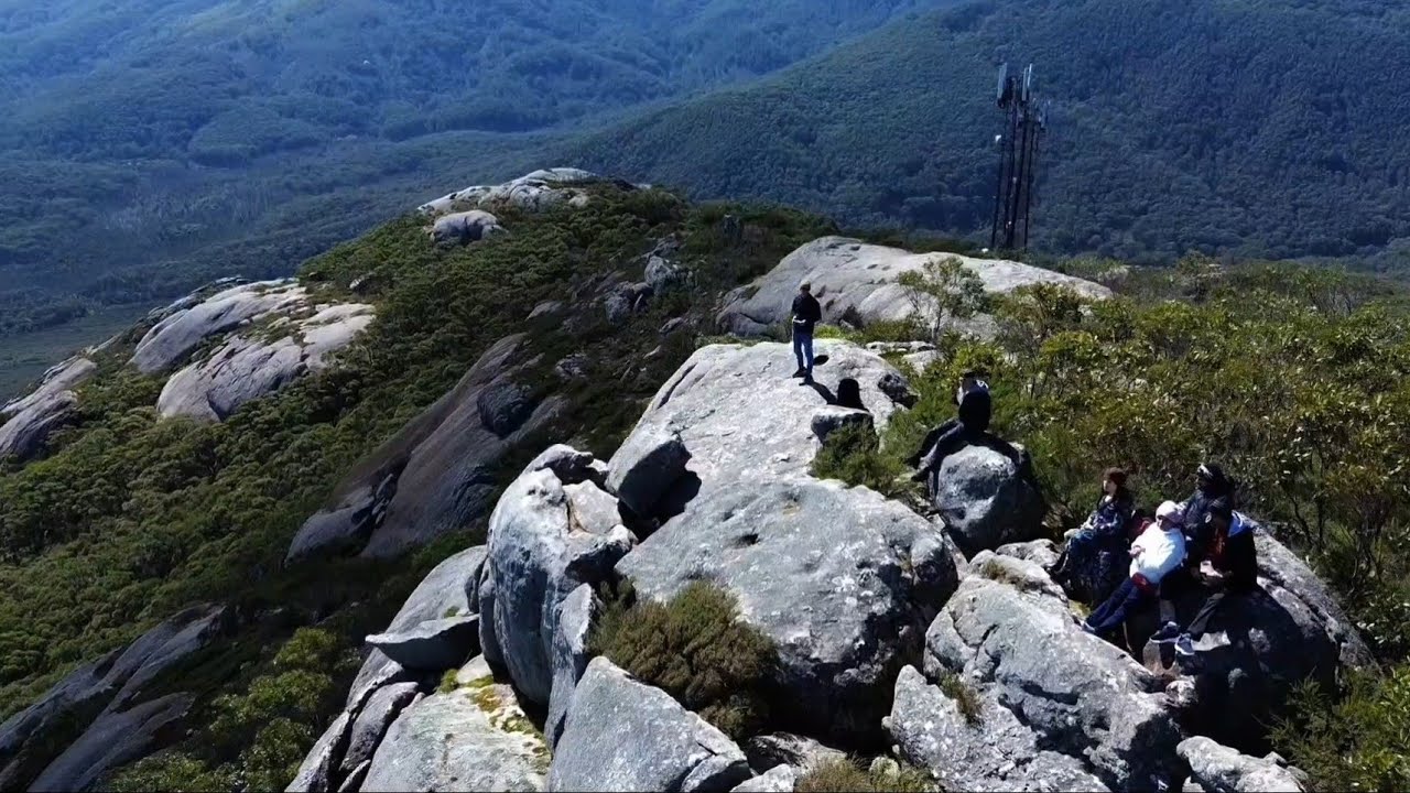 Mt Oberon 4K Drone Wilsons Promontory Victoria (professional)