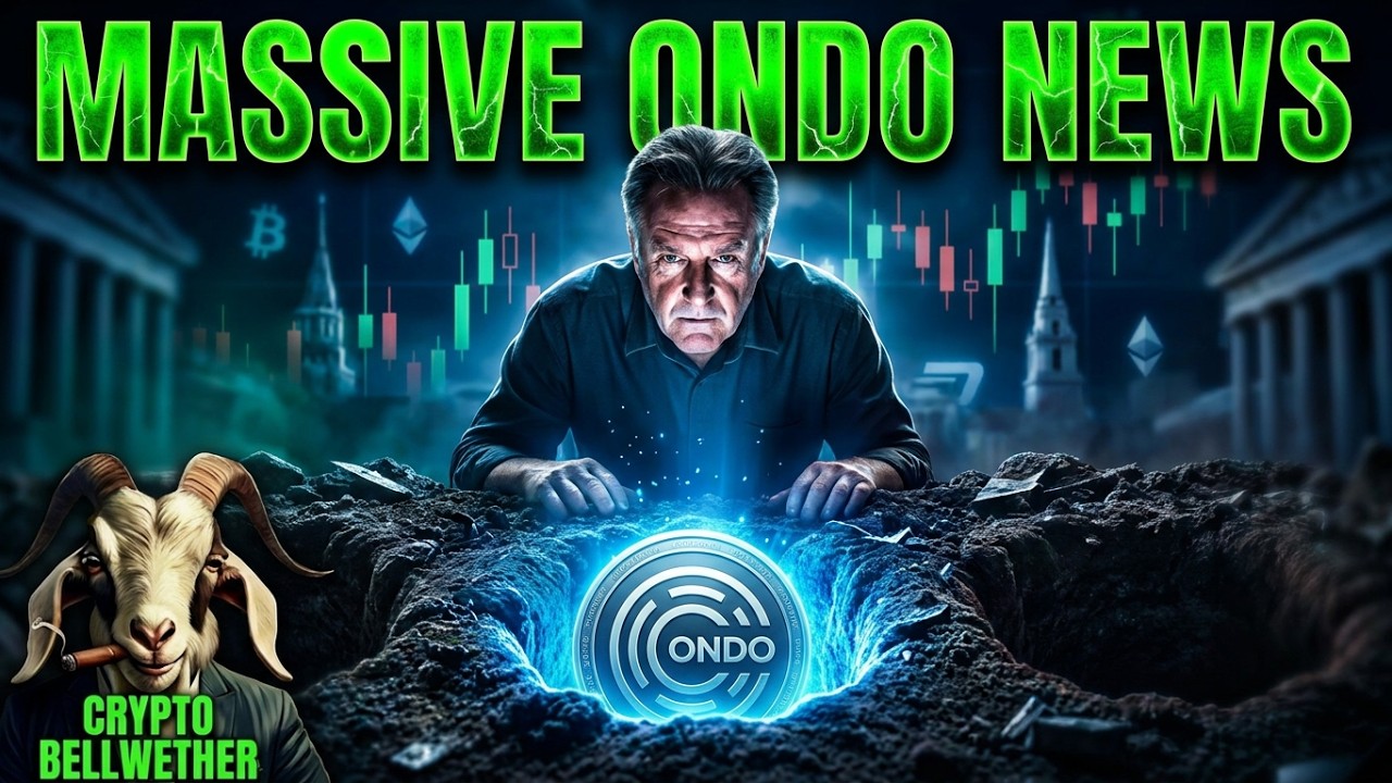 ГРОМКИЕ новости продолжают поступать по ONDO &mdash; Является ли ONDO лучшим RWA альткоином для ПОКУПКИ...