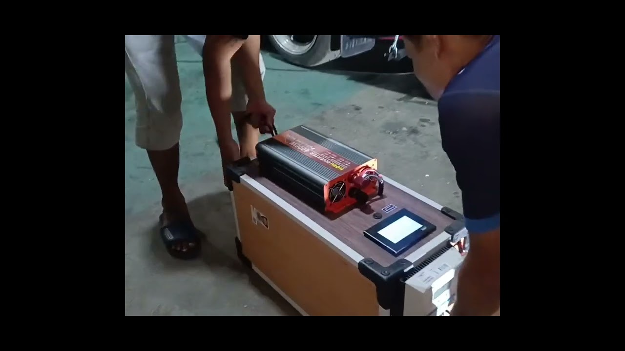 แบตเตอรี่ลิเธียม 314 แอมป์พร้อมชุดชาร์จครบชุดชาร์จรถ ชาร์จบ้าน ชาร์จโซล่าเซลล์และ inverter