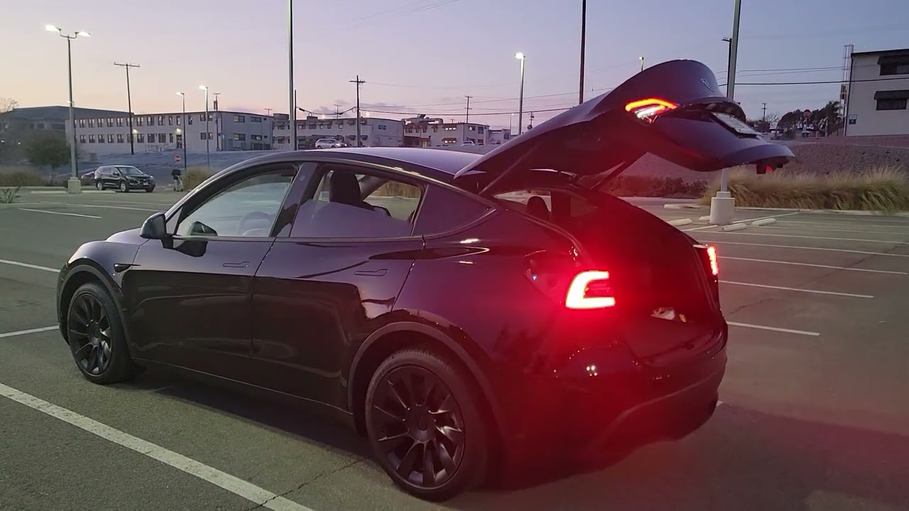 Tesla Model Y Light Show