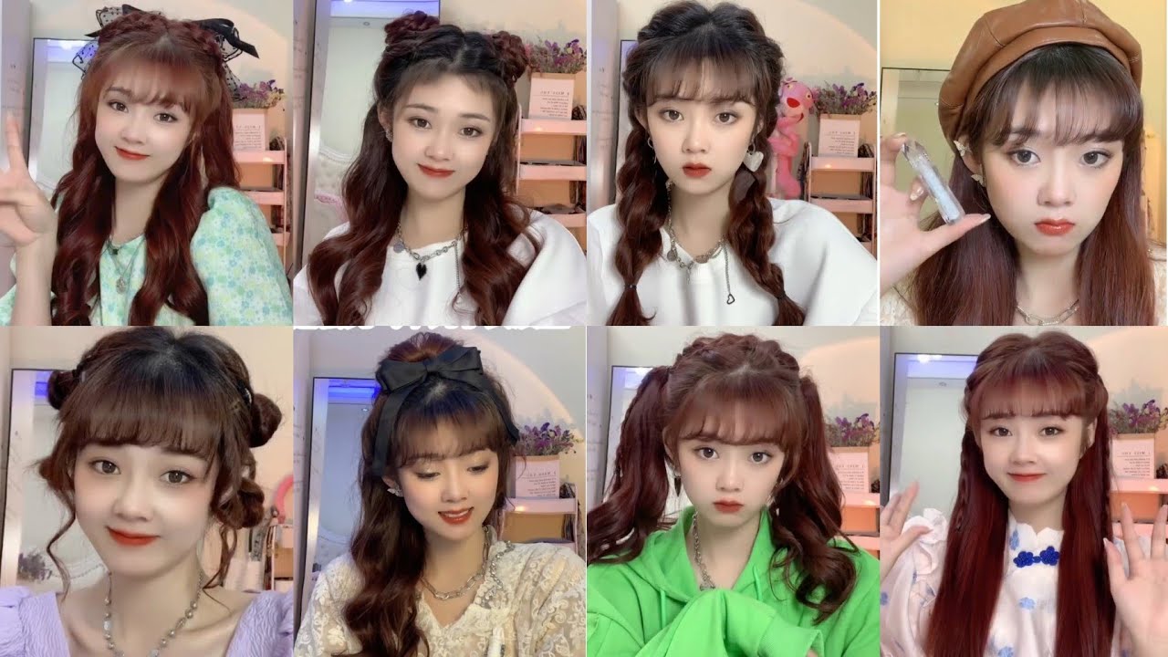 Quick & Easy Korean Style for Girls|Back to School Hairstyle Cute for Girls