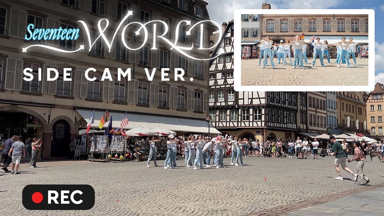 [K-POP IN PUBLIC, SIDE CAM] SEVENTEEN (세븐틴) - _WORLD Dance Cover by PRISM from France