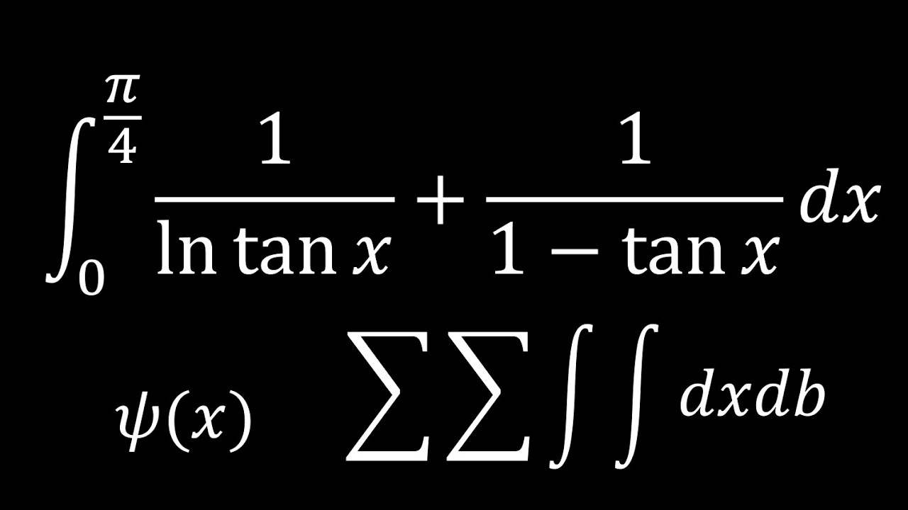 Sums and Integrals Team Up to Solve this Magnificent Integral