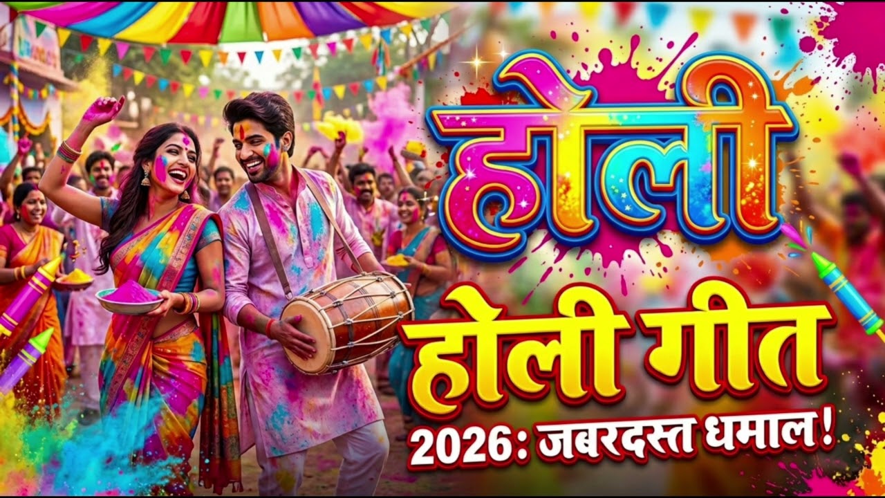 Holi Song | होली | हिन्दी होली गीत | Dance Holi Song Song 2026