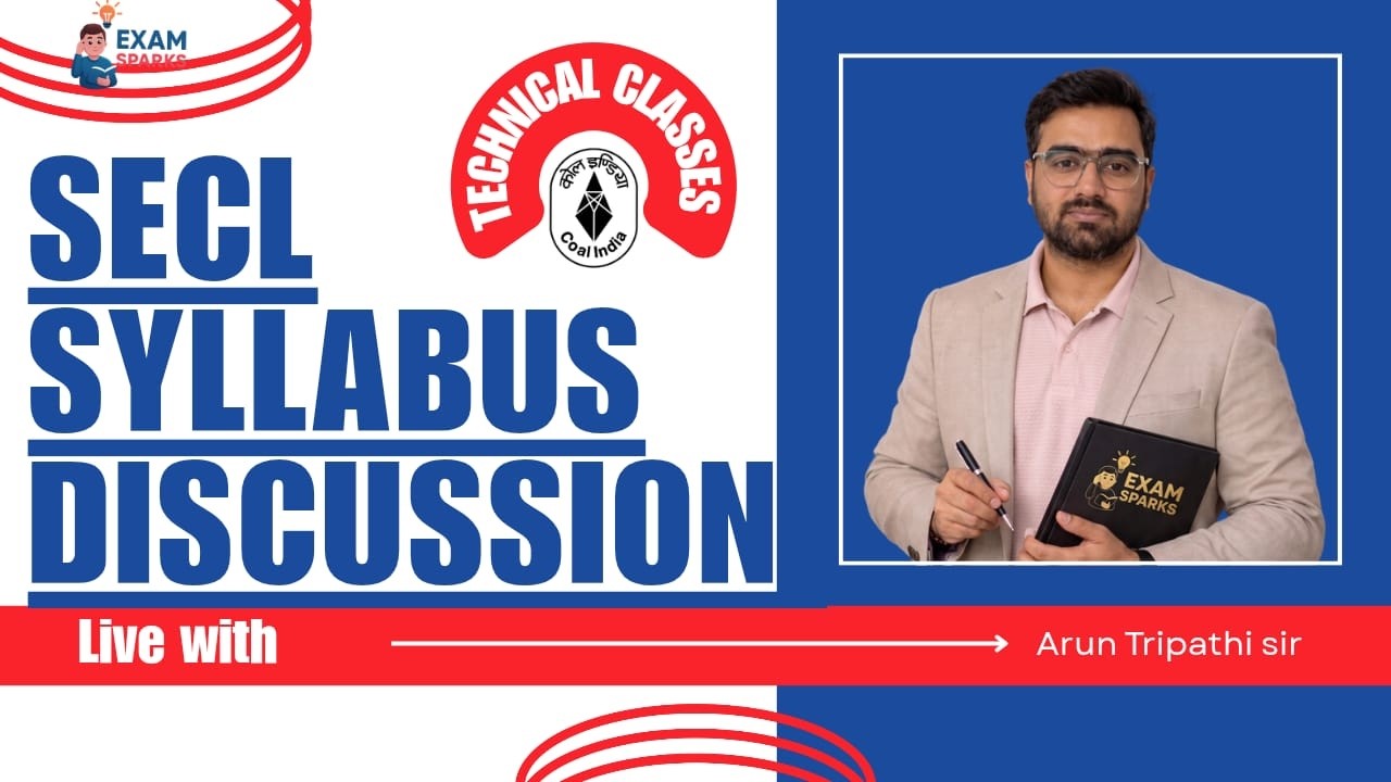 SECL Assistant Foreman 2026 Syllabus Discussion | Complete Strategy + Exam Pattern#arunsirelectrical