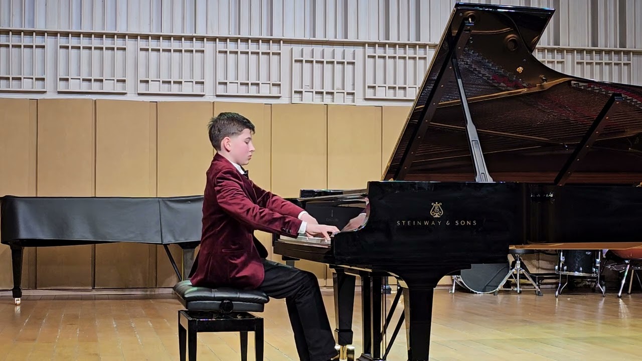 Damian Ciortan plays F. Liszt - ,,Etude de Concert no. 3 S. 144 - Un sospiro