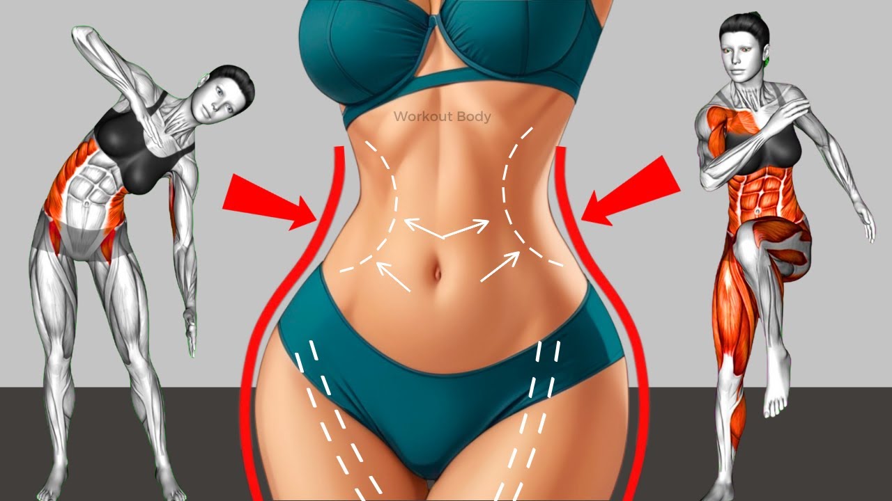 Get Flat Belly In 2 Weeks🔥Lose Lower Belly Fat🔥30-Minute Full Body Weight Loss Workout