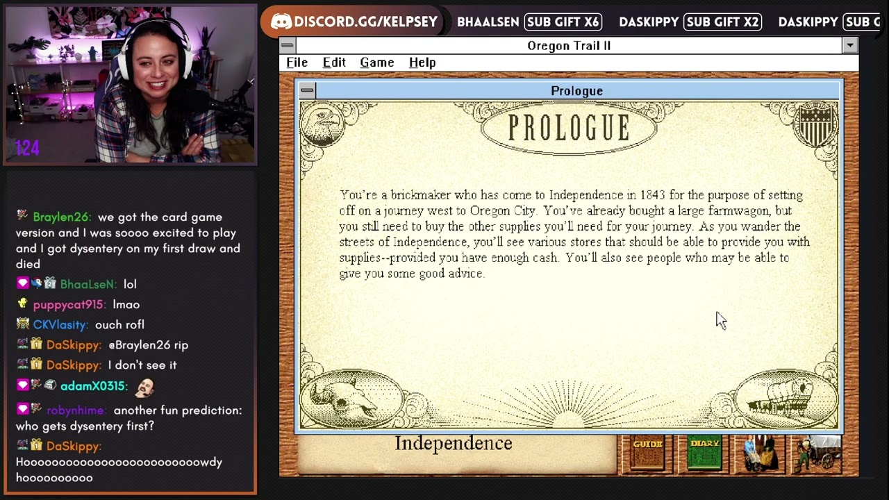Friday Fun with the Birbs &bull; 6.5 hours of OREGON TRAIL II