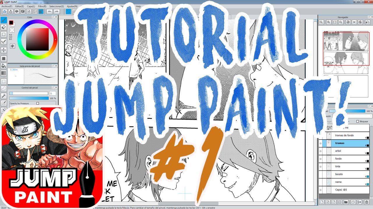 COMO CREAR UNA PÁGINA DE MANGA (PASO A PASO)