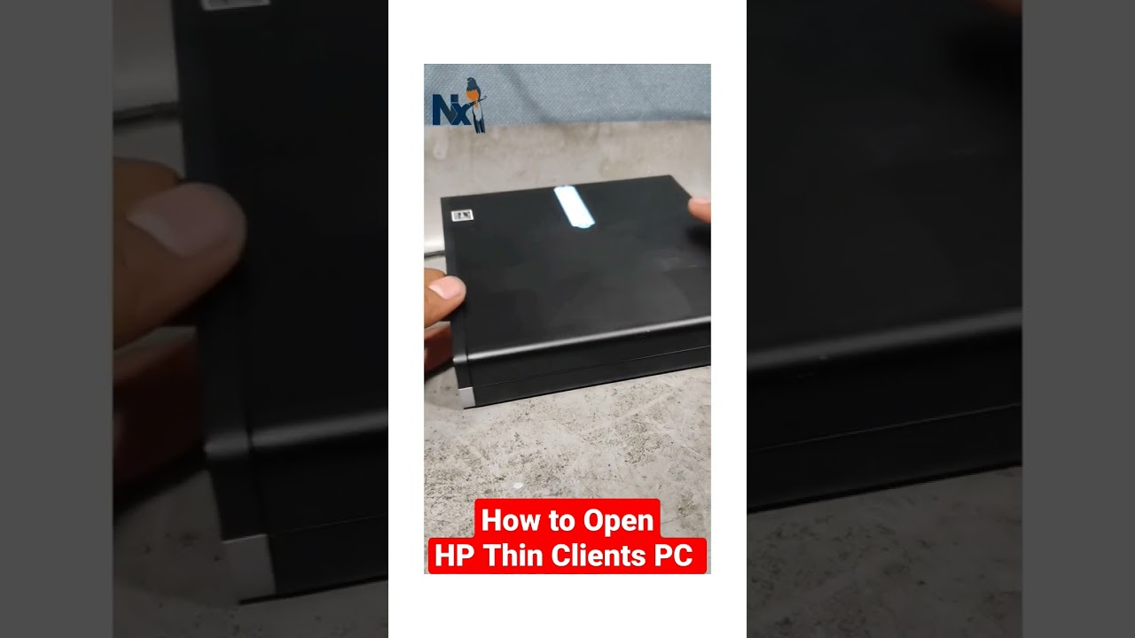 How to Open HP thin Client PC. | @nxbird #nxbird #intel #motherboard #repair #hp #thinclient #pc