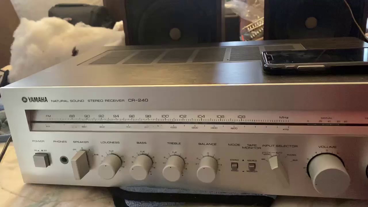 Yamaha CR240 functionality