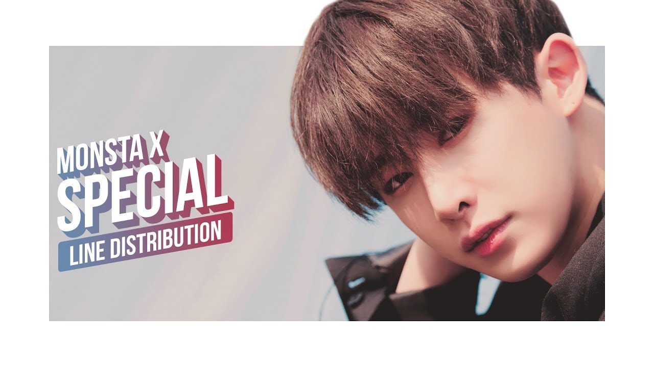 MONSTA X - Special Line Distribution (Color Coded) | D-1 Are You There?